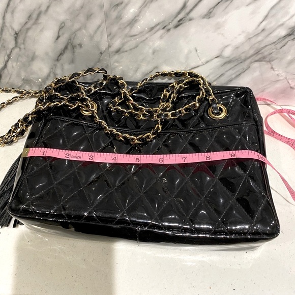 Zenith black bag with gold black chain - Picture 7 of 8